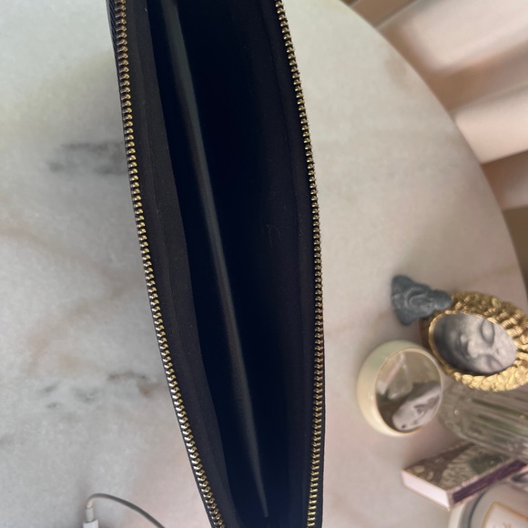 Kate Spade Zipper Padded Case Black White Polka Dots Laptop iPad Tablet Case - Picture 4 of 6